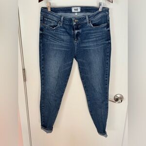 PAIGE Indigo Denim Verdugo Ankle